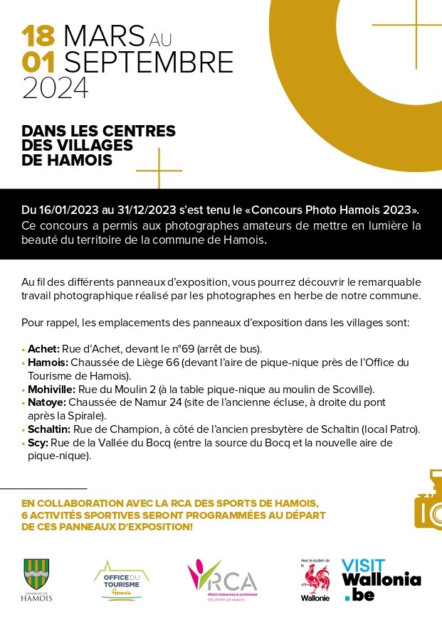 Exposition "Concours Photo Hamois 2023" - Verso