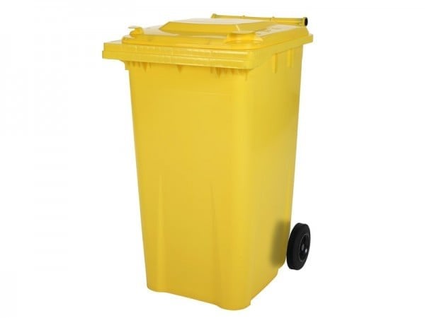 poubelle jaune